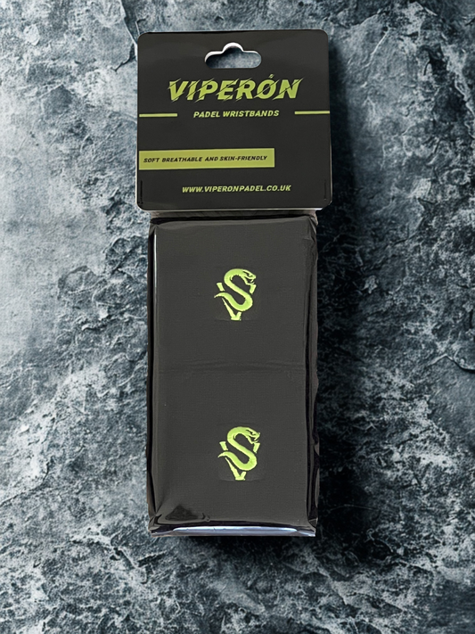 Víperón Padel Wristbands – Elite Comfort for Every Rally Pack of 2