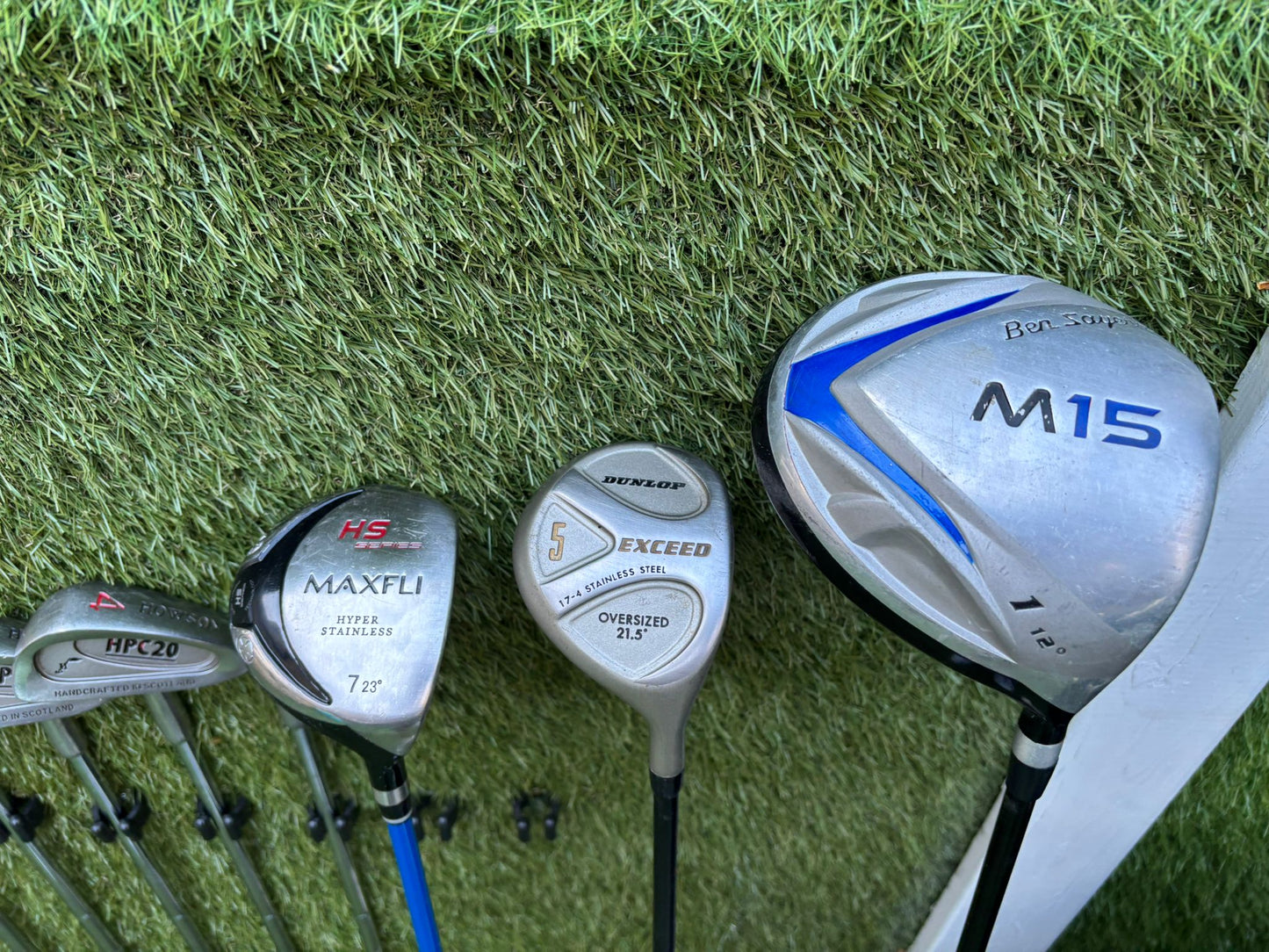 Howson HPC20 Irons (4–SW) + Ben Sayers M15 Driver & Stromberg Waterproof Bag