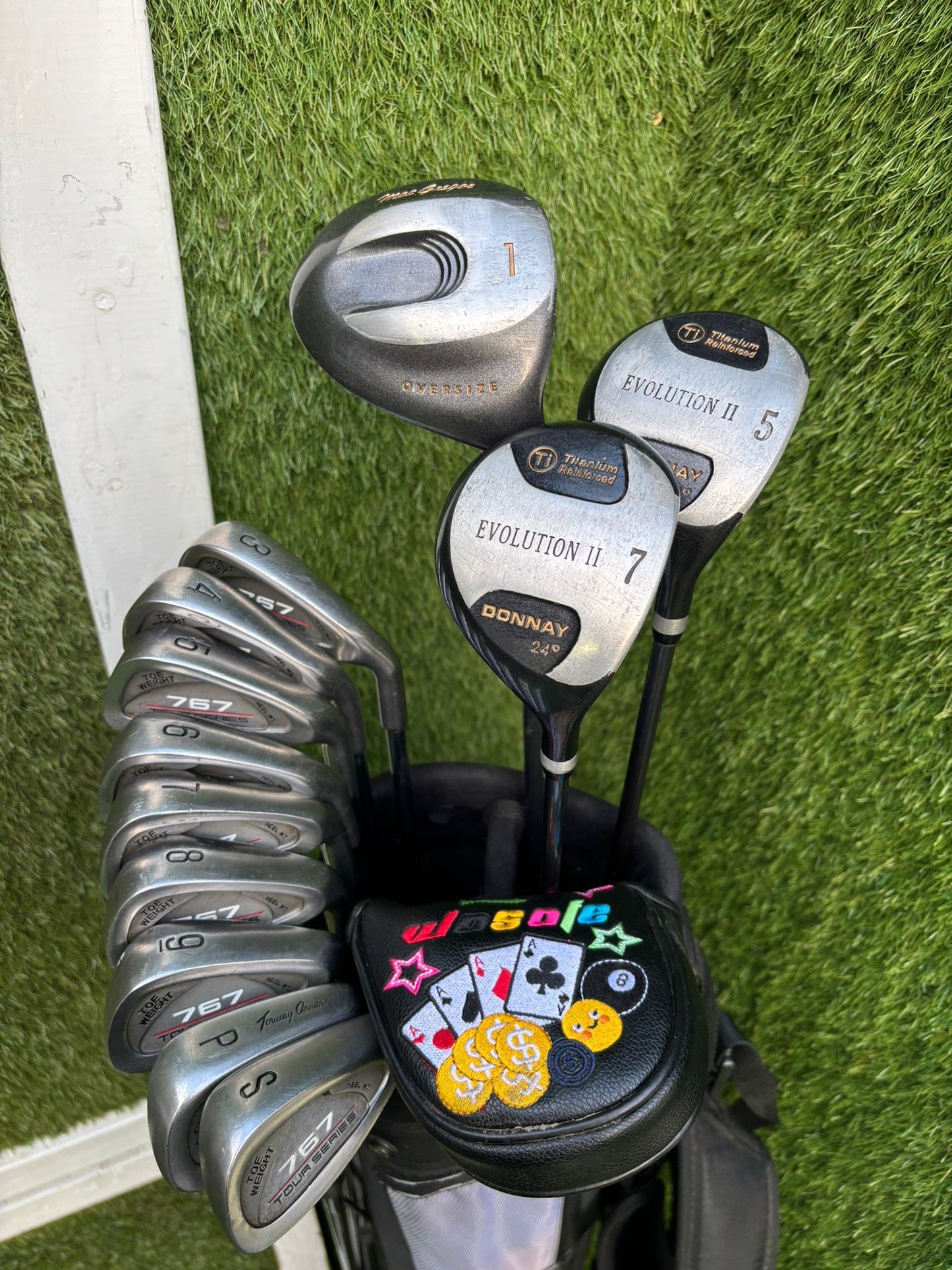 Complete Golf Set with Stand Bag – 13 Clubs