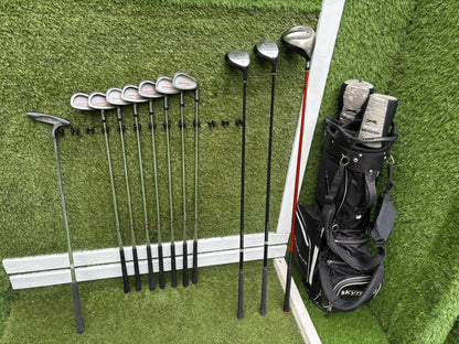 Fazer FirePower Irons 5-SW + Slazenger Woods + Waterproof Stand Bag