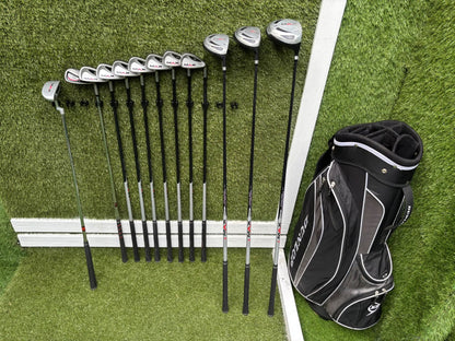 Dunlop MAX Complete Golf Set – 420cc Titanium Driver, Matching Irons & Dunlop Bag