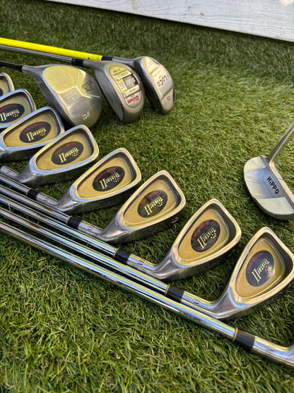 Tristar II 3–SW Irons + RAM FX Driver + Wilson Staff Cleek + Masters Stand Bag – 13 Clubs