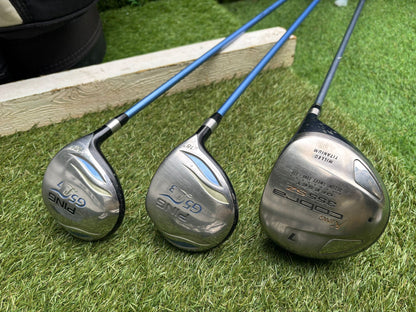 Ladies Ping Zing 2 Red Dot Full Set – Ping Woods + Cobra Driver | Ladies Graphite Shafts £264.00 Delivered