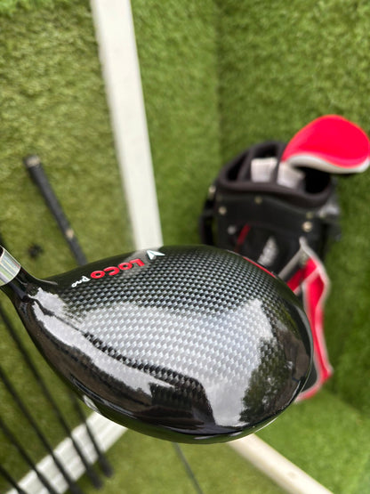 RAM X Concept Graphite Irons, Cobra SS 5 Wood & Dunlop Stand Bag Golf Set