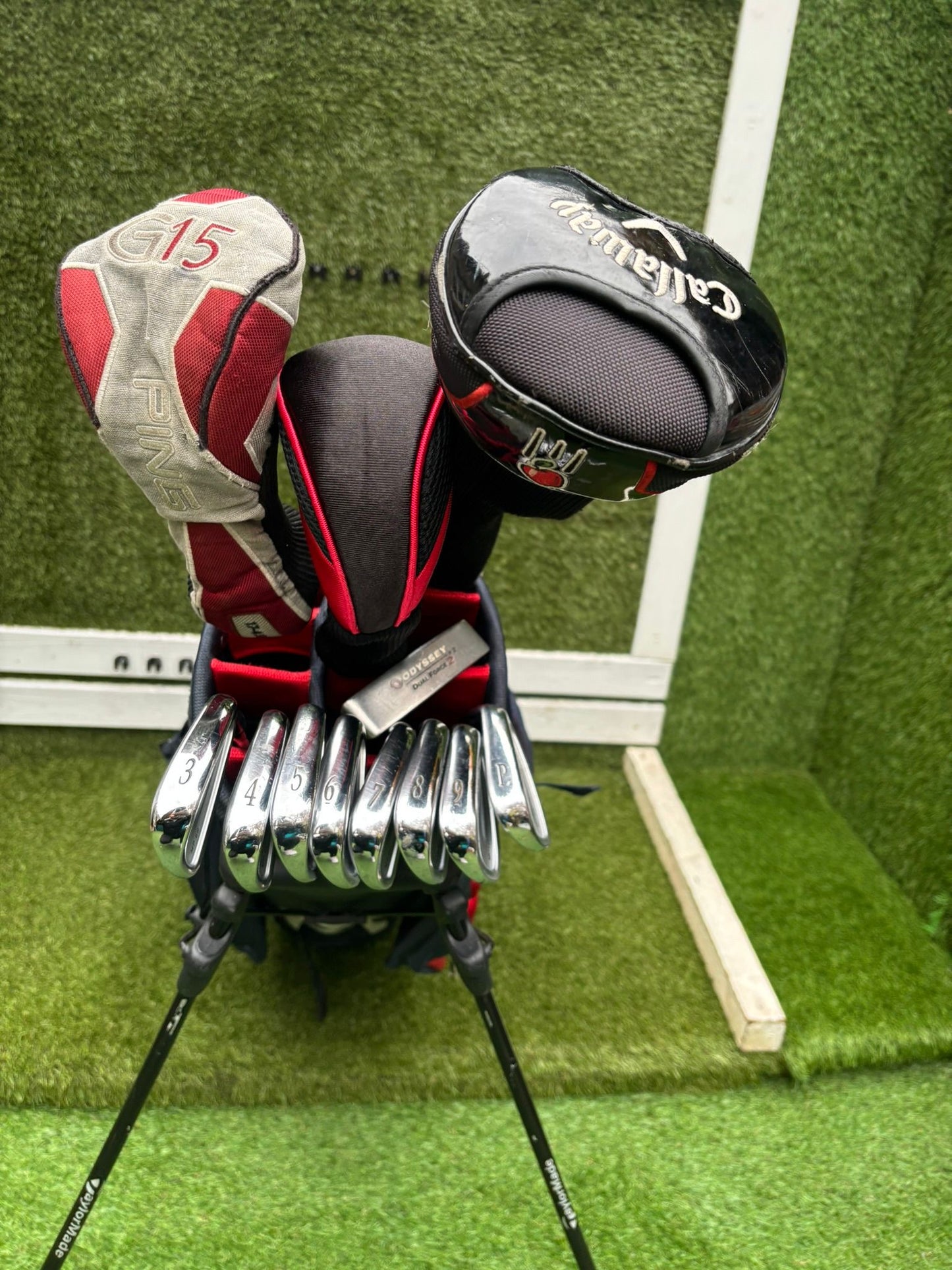 Mizuno MP-60 Forged Full Set + Callaway, Ping, Srixon & Odyssey Taylormade Bag £474.00