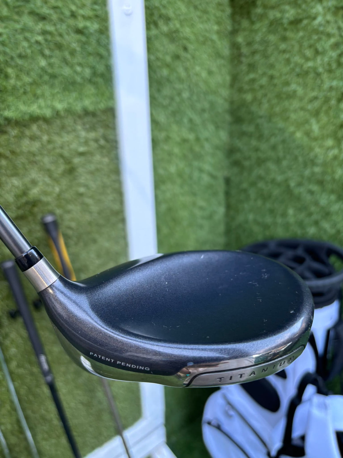 PING S59 4–PW Irons, Tour-W 52° Wedge, Cleveland HiBore Driver, Cobra 5 Wood, Mizuno Hybrid, MacGregor Putter & Stand Bag