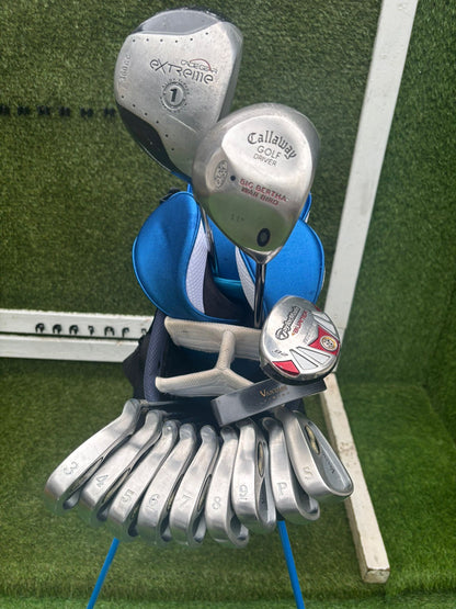 Callaway War Bird Driver + TaylorMade Burner Rescue + Full Iron Set + Nike Stand Bag (14 Clubs) £194.00 Delivered