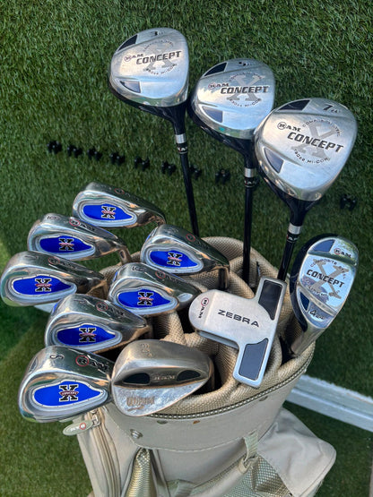 Unisex RAM Concept X Complete Golf Package – Ideal for Golfers 5’1”–5’7”