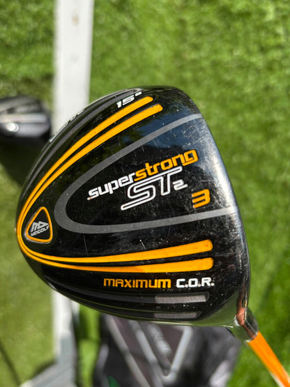 Benross Delta X Irons, Delta Driver, Adams Idea Pro Hybrid, Mizuno M-Craft IV, Vokey SM6 & Greg Norman Cart Bag