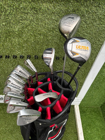 Wilson 1200LT Full Golf Set – 3-SW + Woods + Hybrid + Putter + Bag £169.00 Delivered