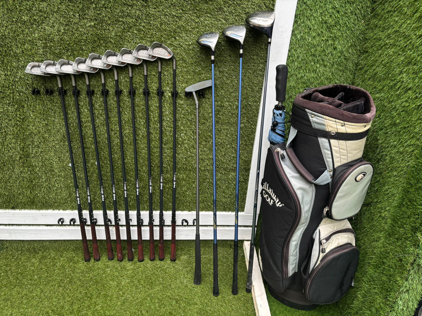 Ladies Ping Zing 2 Red Dot Full Set – Ping Woods + Cobra Driver | Ladies Graphite Shafts £264.00 Delivered