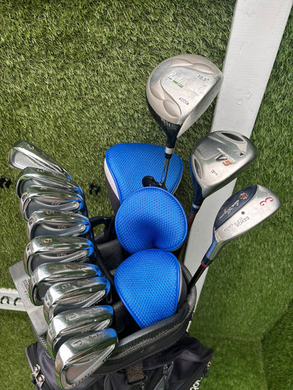 MacGregor VIP Tourney Full Set + Ryder & Adams Woods – £214.00 
Delivered