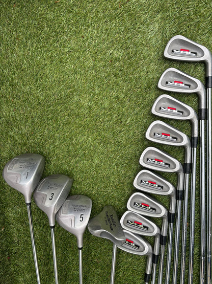 Maxfli VHL Irons 3-SW + Howson Woods + Cart Bag Golf Set