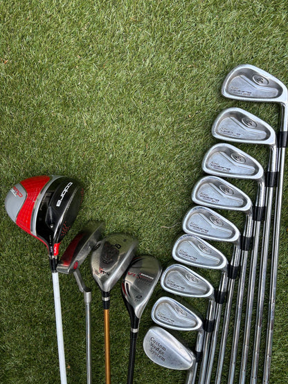 Cobra Forged SS Irons, Cobra AMP Cell Driver & Benross Escape Hybrid Golf Set