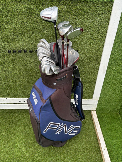 Lynx Tigress Ladies 14-Club Graphite Set + PING Cart Bag
Free P&P