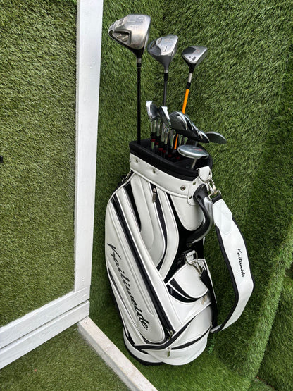 Ben Hogan Apex FTX Forged Irons (4–PW) + Titleist 3 Wood + Drivers + BRAND NEW Bag - Free P&P