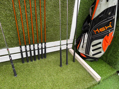 Hippo XXL Golf Set with Callaway FT-i Draw Driver, TaylorMade Rescue & Hex Stand Bag