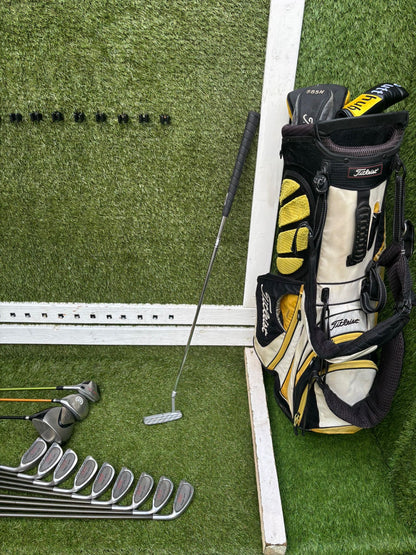 Complete Golf Set with Titleist Stand Bag – 13 Clubs