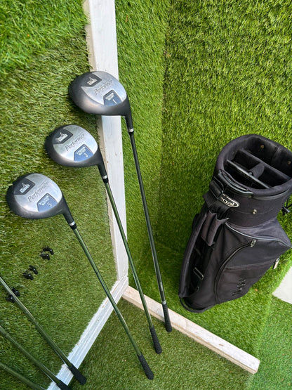 Pro Kennex Performer Oversize Golf Set with Matching Woods, Headcovers & Regal Bag