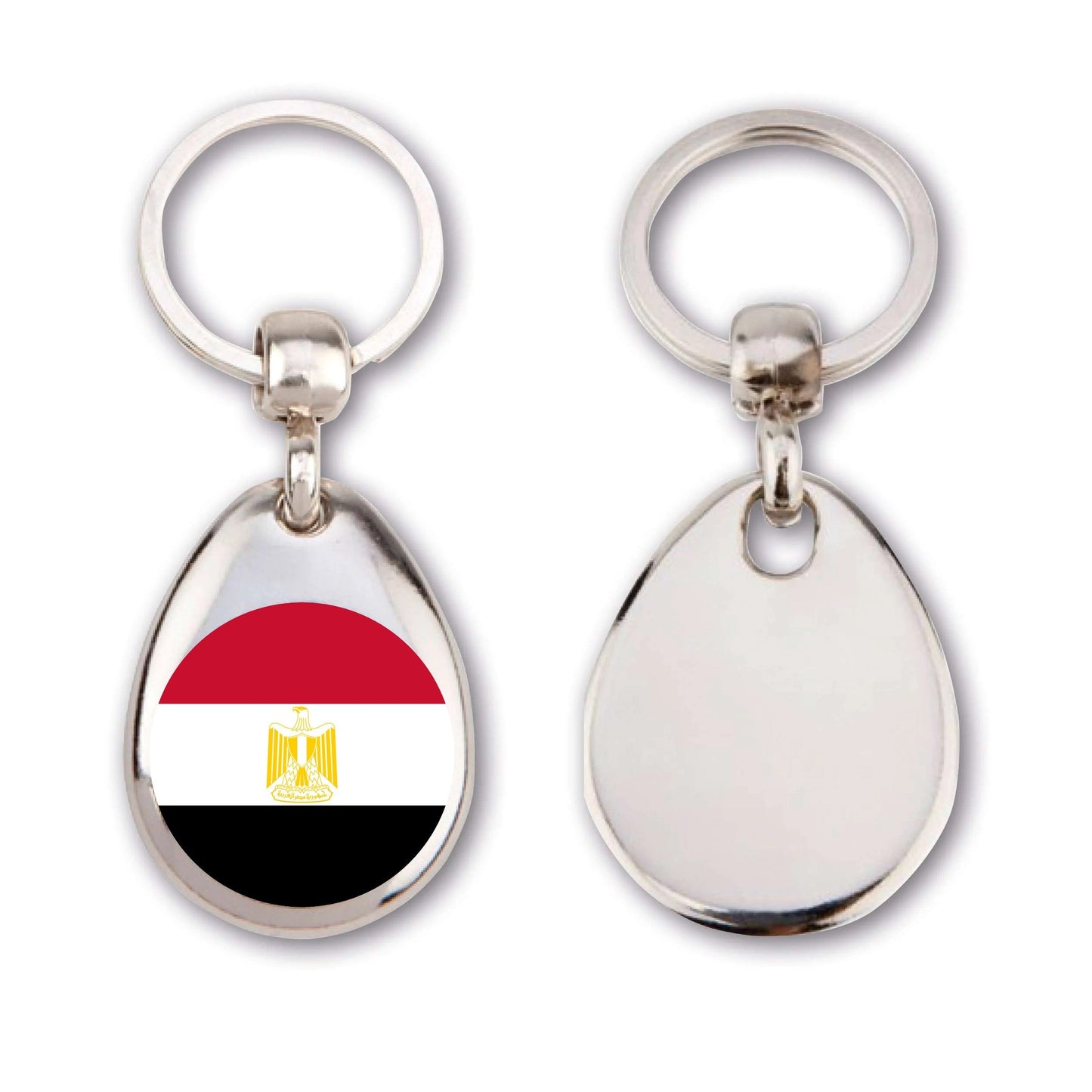 Country Flags from around the World Key Ring