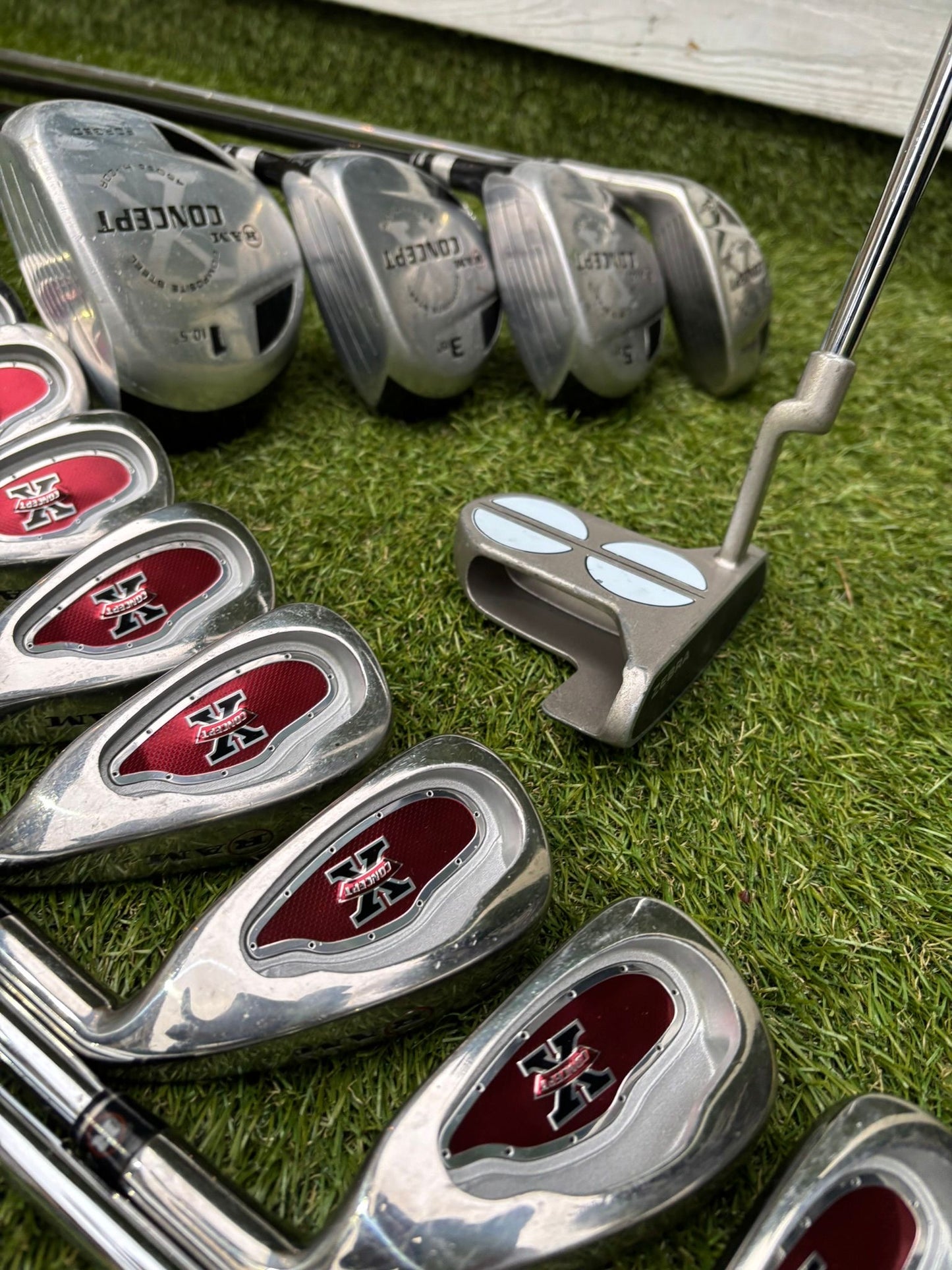 RAM Concept X Complete 14-Club Golf Set + Stand Bag - Free Delivery