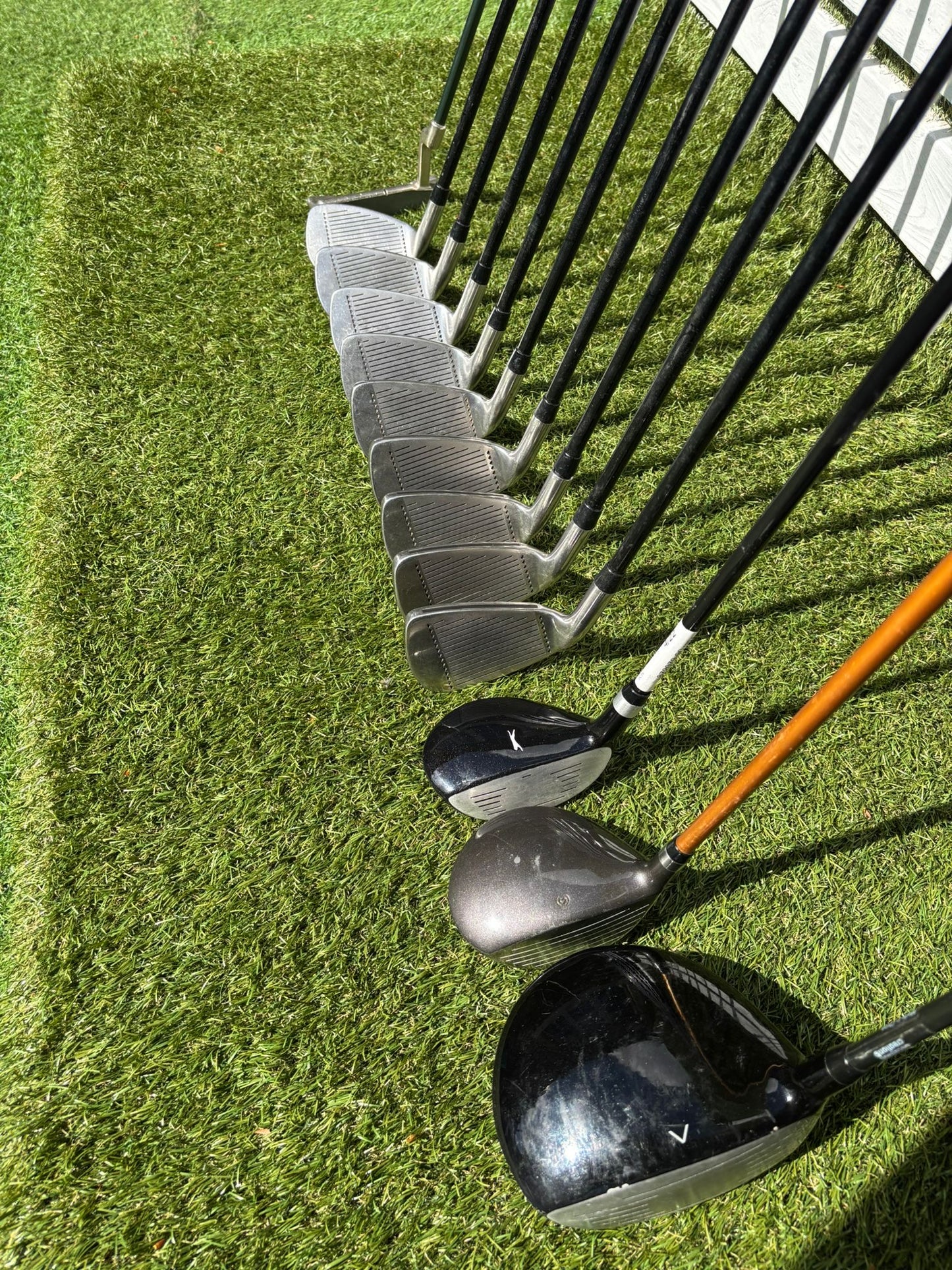 Spalding Irons (3–SW) + Cleveland Wood, Hybrid & Full Set Free Delivery