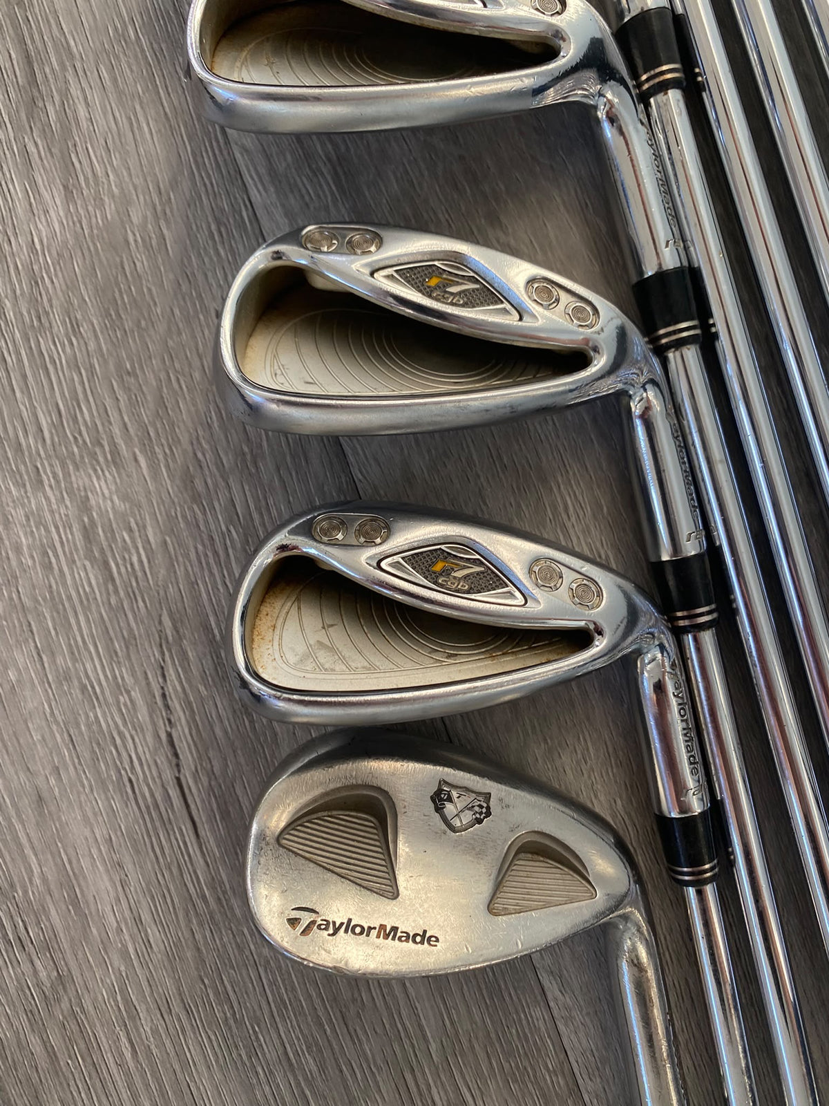TaylorMade RAC R7 CGB Max Irons 4-PW AW SW (9 Clubs)