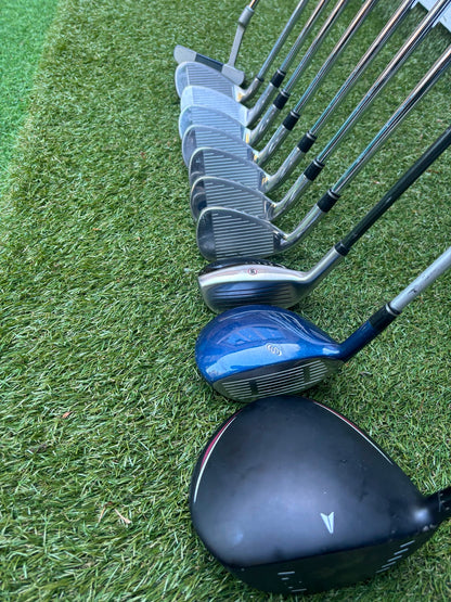 Ben Sayers M7 Golf Set with MacGregor MacTec X Driver, RAM Hybrid & John Letters Stand Bag