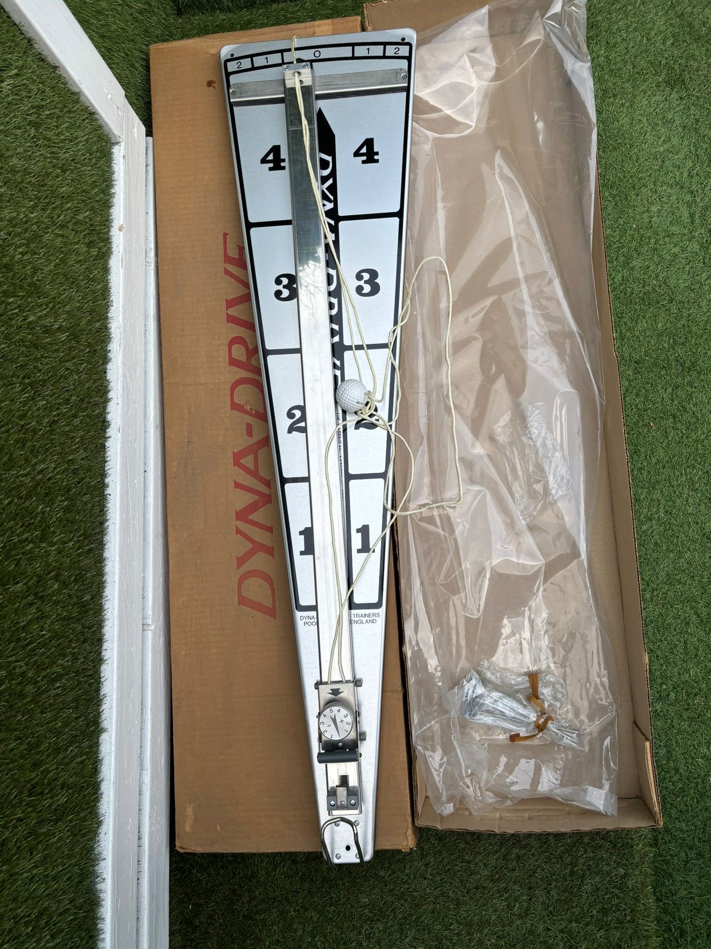 Dyna-Drive Adjustable Golf Swing Trainer for Home Practice