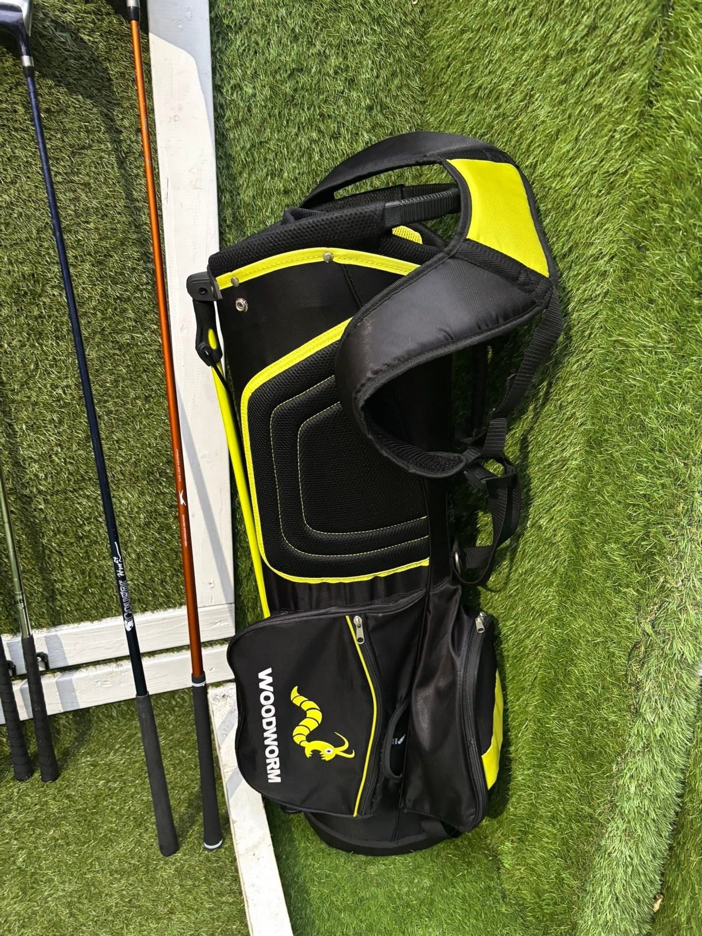 Grip It HT10 Oversize Set + Slazenger 460 Scorcher Driver + Woodworm Stand Bag (Like New)
£154.00 & Free Delivery