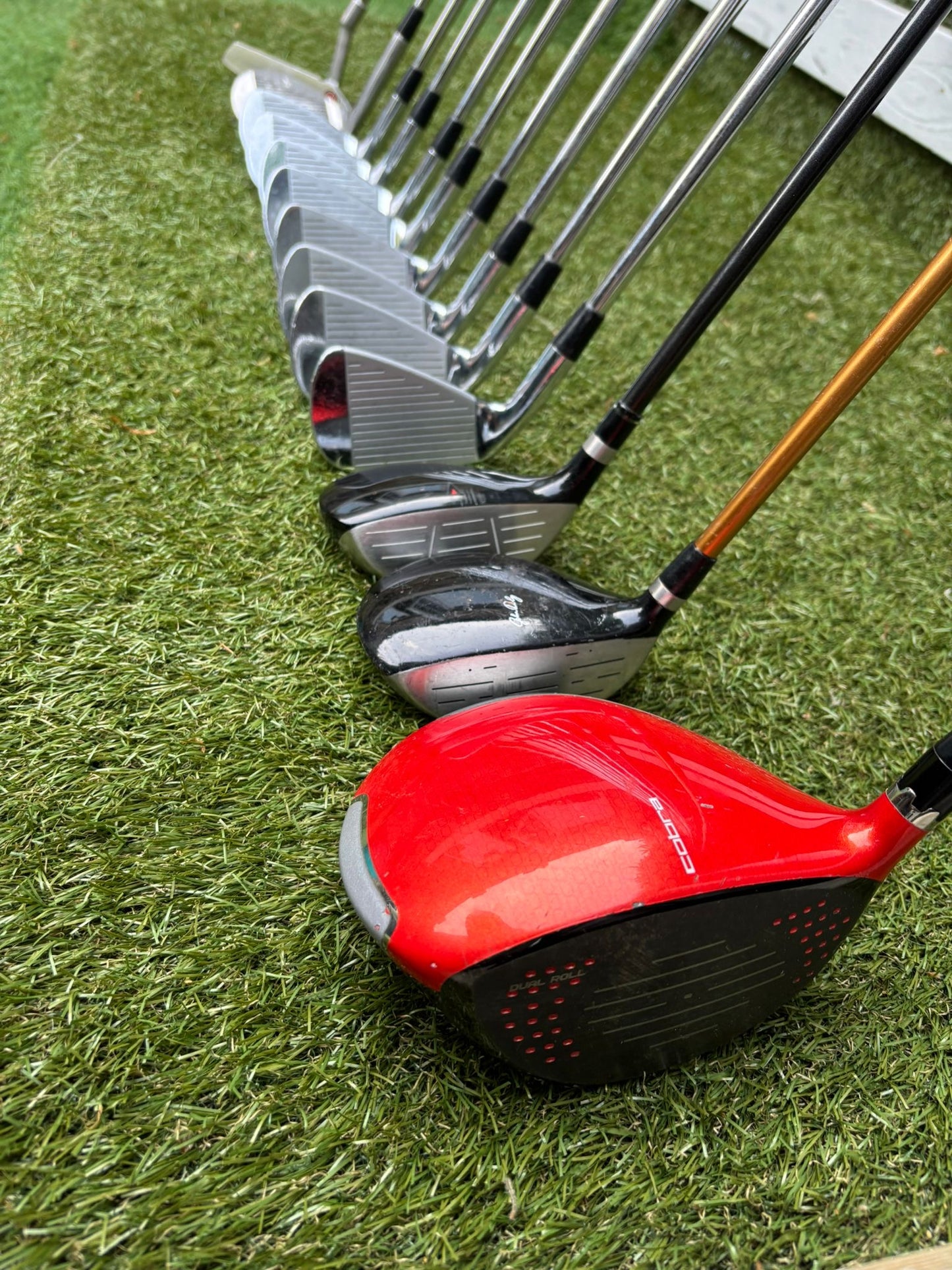 Cobra Forged SS Irons, Cobra AMP Cell Driver & Benross Escape Hybrid Golf Set