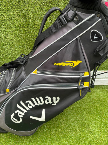Nike Ignite Dymo² Driver, Spalding Cannon Irons (3–9, SW), TaylorMade Rescue & Rossa Putter | Callaway Stand Bag