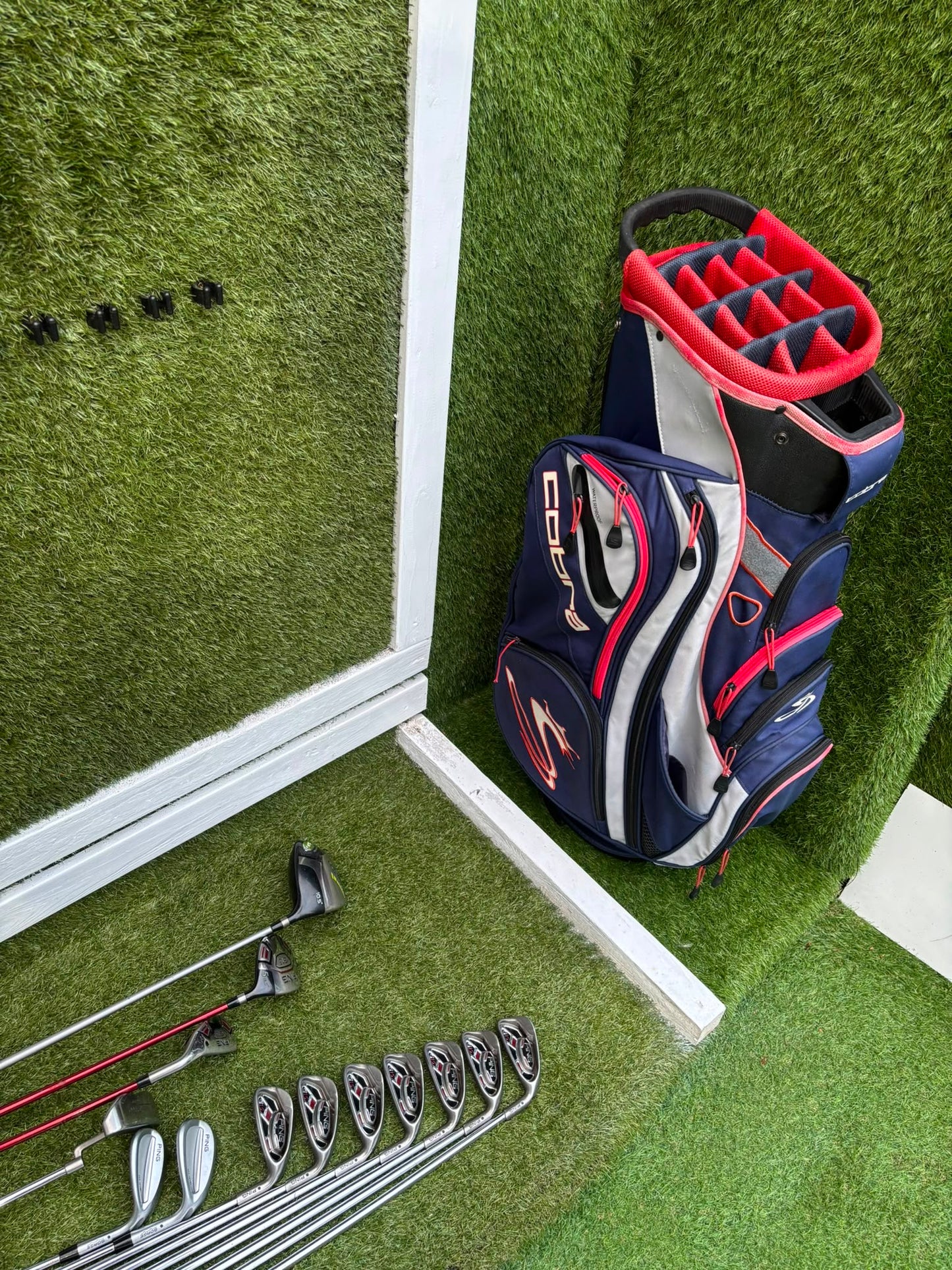 Ping G15 Complete Golf Set + Rapture Driver, Glide Wedges & Cobra Cart Bag