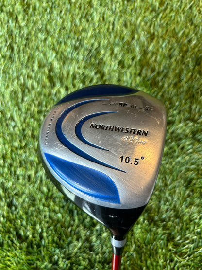 Northwestern Prism II Driver 10.5 Degree Ultra Light Graphite Regular Flex Shaft - RH Head cover included