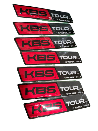 KBS Tour C-Taper 120 Stiff Shaft Labels x11 Read Description