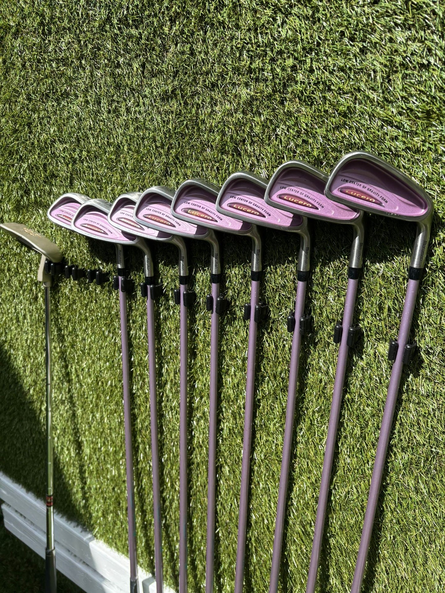 Maruman Lucero Ladies Golf Set (4–SW Irons) + Driver, 3 & 5 Woods + Matching Bag