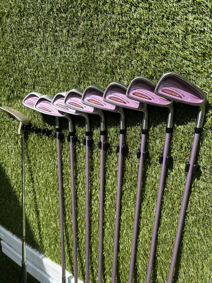 Maruman Lucero Ladies Golf Set (4–SW Irons) + Driver, 3 & 5 Woods + Matching Bag