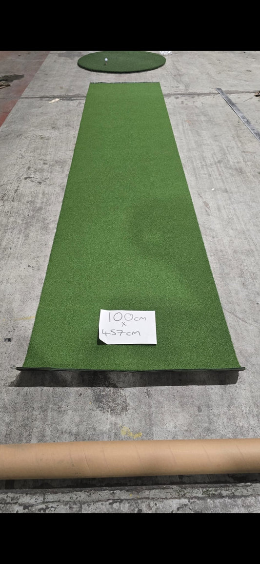Premium Putting Turf 100cm x 457Cm off Cut 40% reduced from retail - Free Delivery