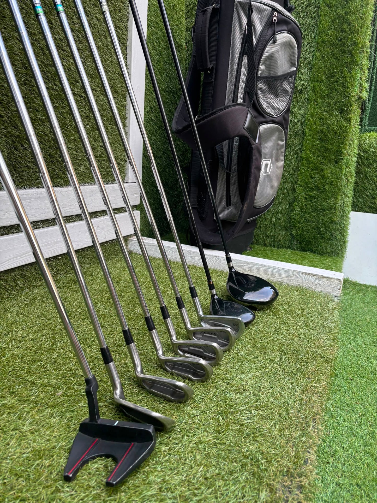 Mizuno T-Zoid / MX-23 Irons + Srixon ZR-800 Driver & W-302 3 Wood Golf Set