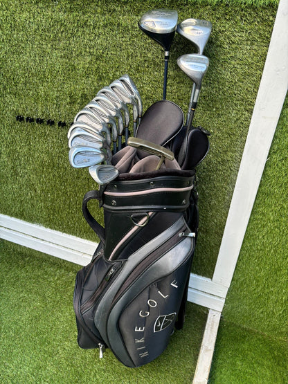 King Cobra II Oversize Irons (3–SW) + Cobra Woods + Ping Anser Putter + Nike Golf Bag Free P&P