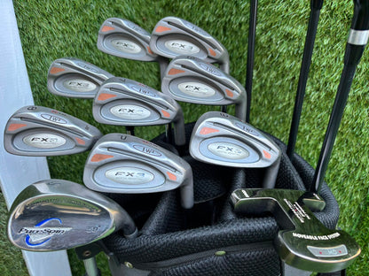 RAM FX3 Complete Golf Package  MD Players Putter & Wilson Stand Bag