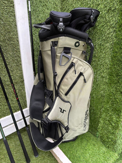 Ping i25 Irons, EVNROLL ER5 Putter, Mizuno S18 56°, Mizuno Zoid Hybrid, Mixed Woods & J.Lindeberg Stand Bag – 11 Clubs