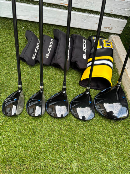 Cobra FLY-XL Complete Golf Set, Matching Woods, Hybrids, Irons & Cobra Ultralight Pro Stand Bag
