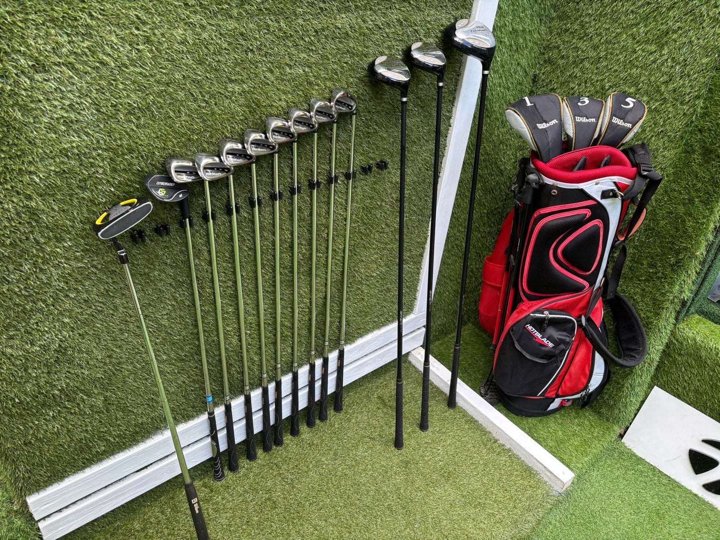 Wilson Fat Shaft Complete Golf Set – 13 Clubs Free Delivery