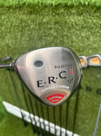 LEFT-HANDED Wilson Ultra Select Irons (3–SW) + Big Bertha Driver + Woods + Hybrid (14 Clubs)