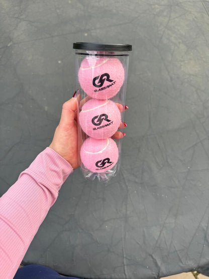 Namethatball -Customised Coloured Padel balls - BABY PINK