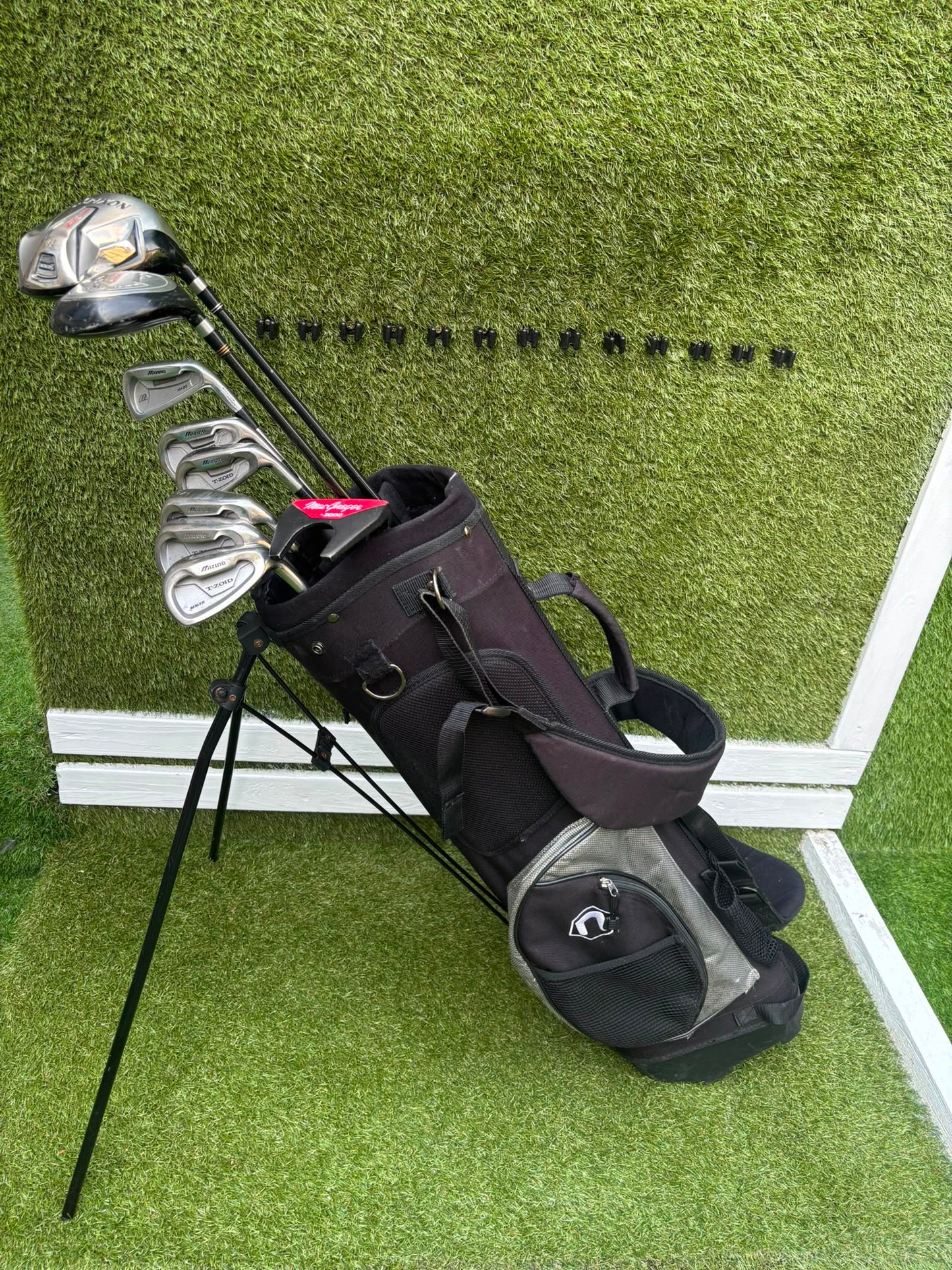 Mizuno T-Zoid / MX-23 Irons + Srixon ZR-800 Driver & W-302 3 Wood Golf Set