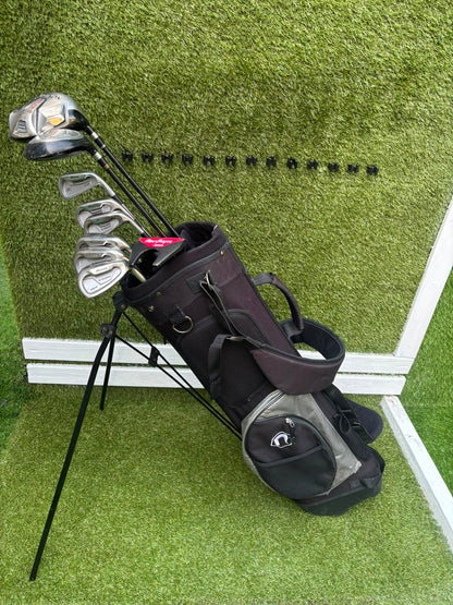 Mizuno T-Zoid / MX-23 Irons + Srixon ZR-800 Driver & W-302 3 Wood Golf Set