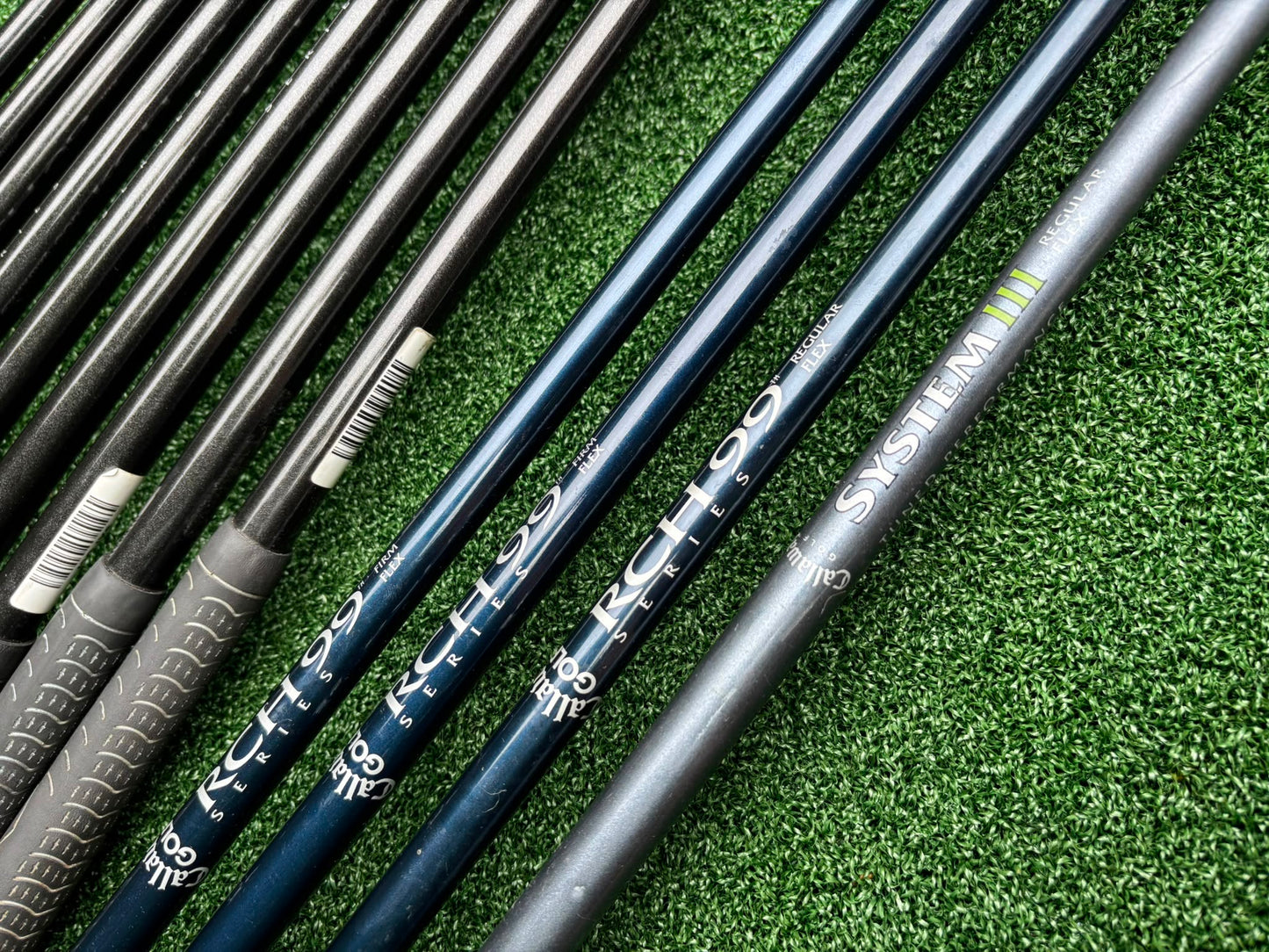 Callaway Big Bertha Left-Handed Golf Set – 3–SW Graphite Irons + 2 Drivers, 3 & 5 Woods