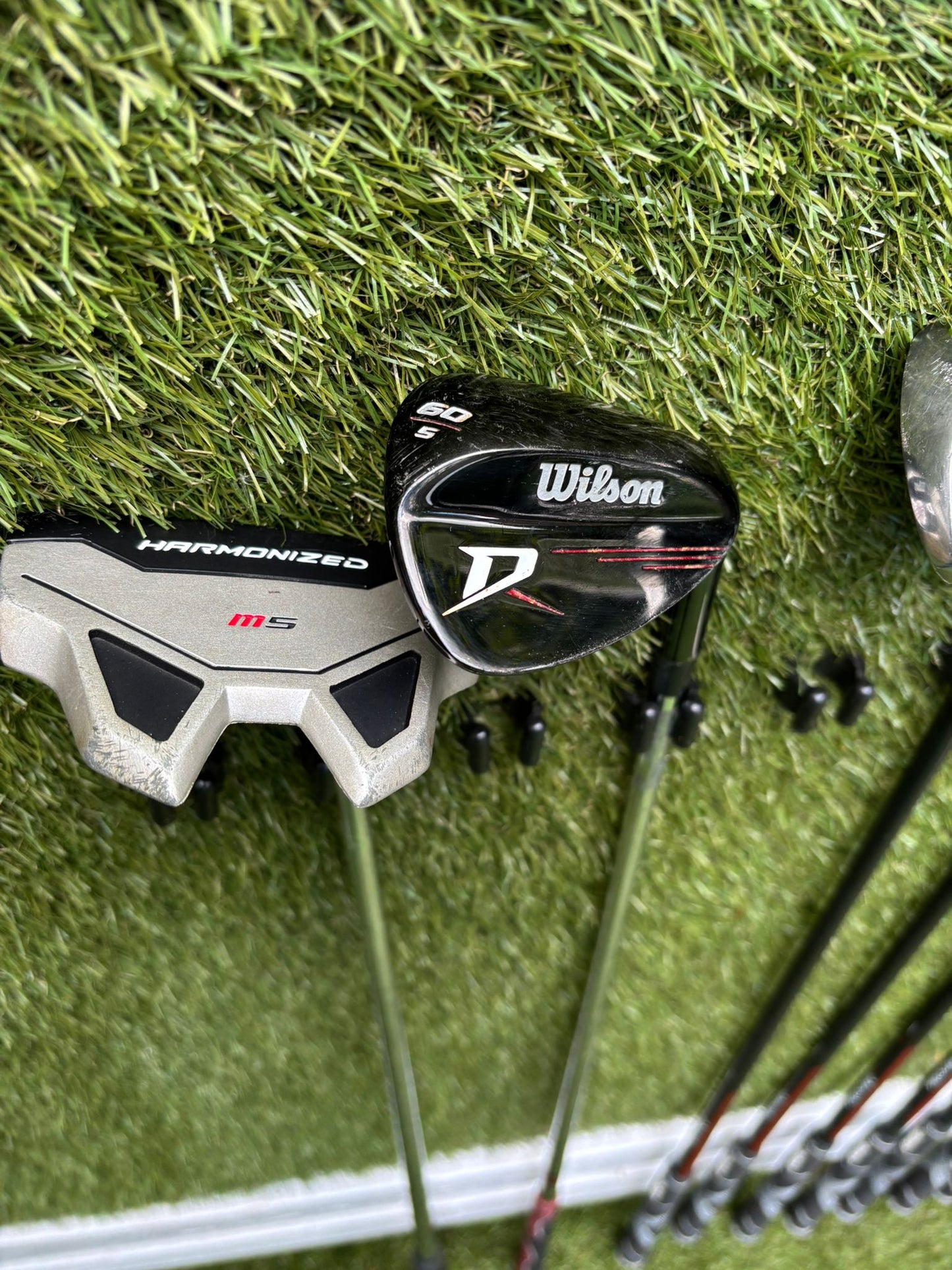 Wilson ProStaff HL Graphite Golf Set + Deep Red Woods & Wilson Deep Red Stand Bag